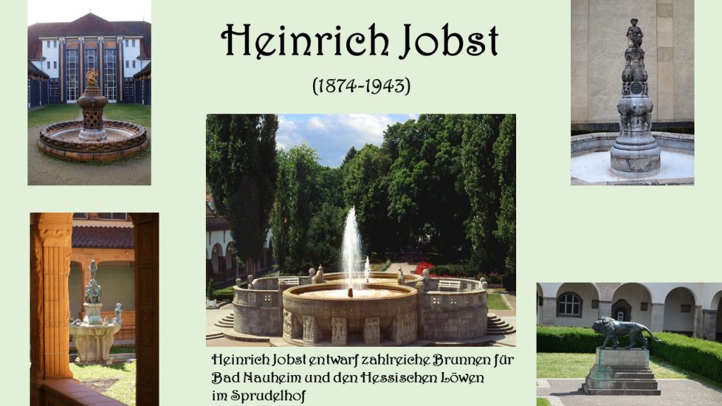 Arbeiten von Heinrich Jobst in Bad Nauheim