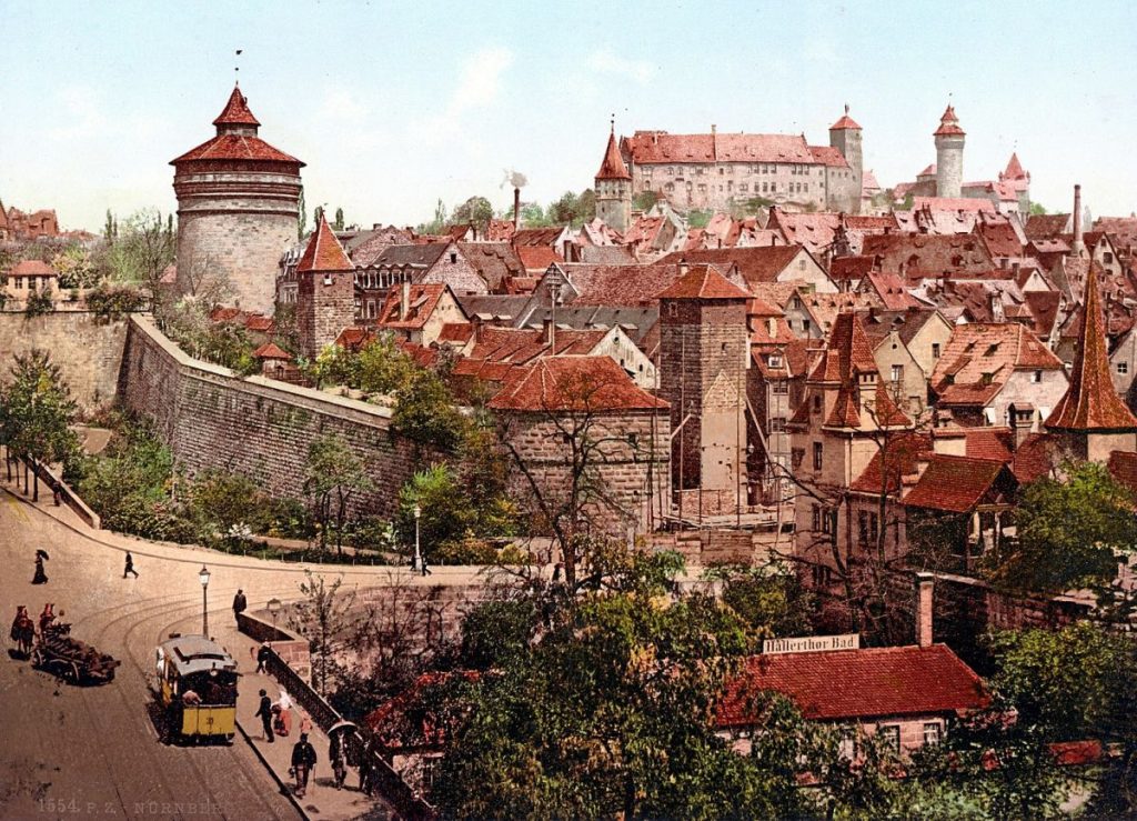 Nürnberg Altstadt um 1890