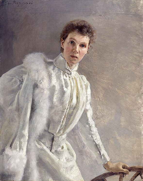 Clara von Rappard: Selbstbildnis, 1894