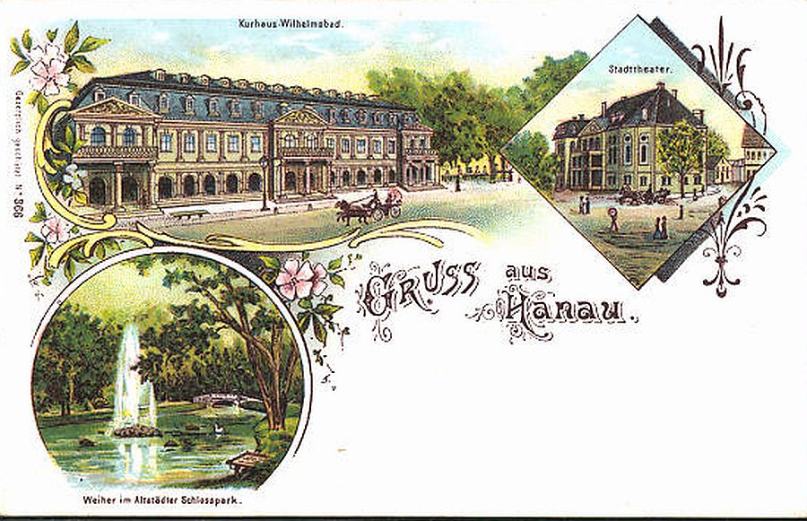 Wilhelmsbad um 1900