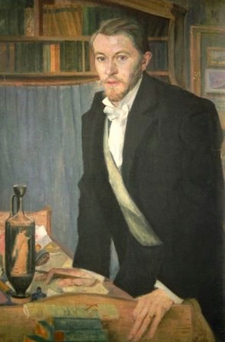 Karl Ernst Osthaus. Gemälde von Ida Gerhardi (1903). Das Gemälde ist ausgestellt im Osthaus Museum Hagen