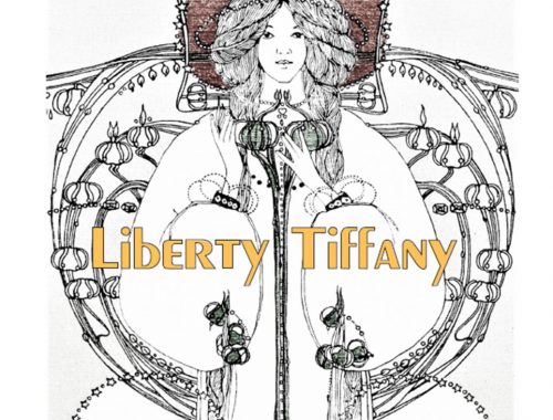 Logo Liberty und Tiffany - Ausstellung "Stilwende 1900 - Schönheiten einer Epoche" Jugendstilforum Bad Nauheim