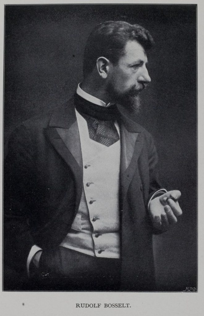 Rudolf Bosselt - Foto aus Großherzog Ernst LUdwig und die Darmstädter Künstler Kolonie 1901
