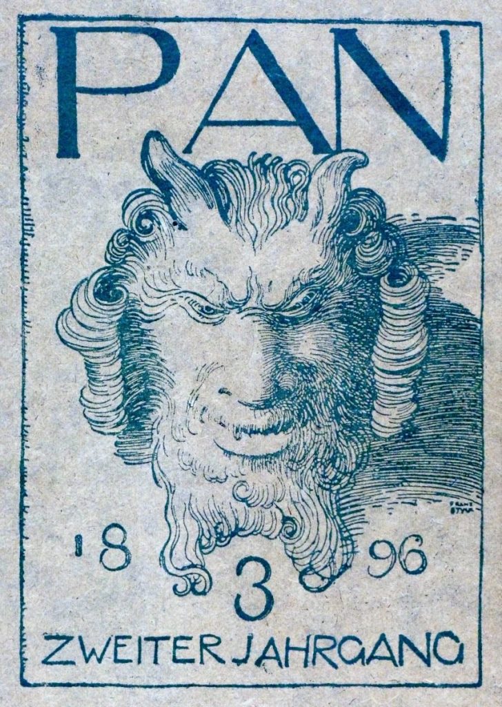 Titel Zeitschrift PAN 1896 - Franz von Stuck