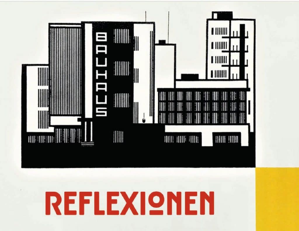Logo Bauhaus Reflexionen - Ausstellung "Stilwende 2.0 - Wege in die Moderne" - Jugendstilforum Bad Nauheim